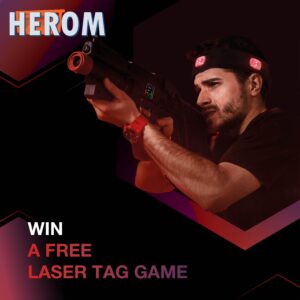 Lasergamen bij Herom
